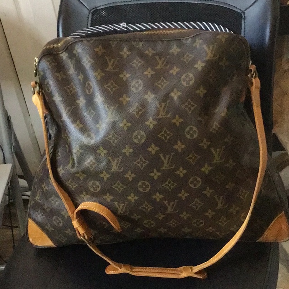 Louis Vuitton LV Shoulder Bag M51112 Ballad Brown Monogram Preowned - Picture 12 of 15